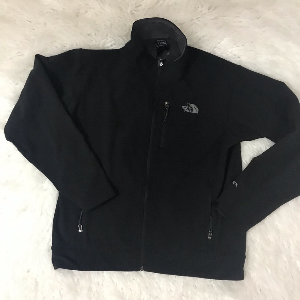 The north face black jacket size L